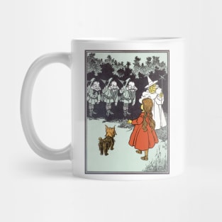 Vintage Wizard of Oz Glinda and Dorothy Mug